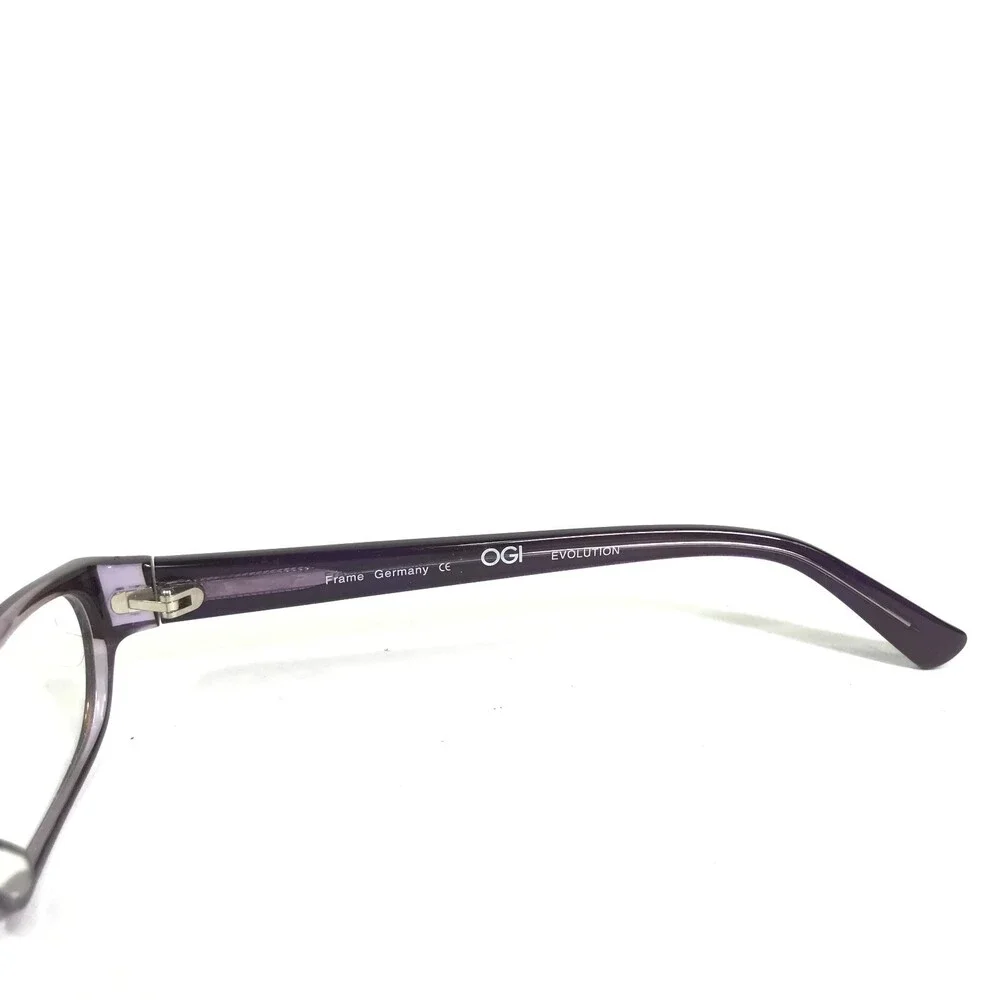 OGI Eyeglasses Frames 7136/413 EVOLUTION Purple Brown Tortoise 49-16-135